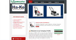 Desktop Screenshot of lawncareindia.com