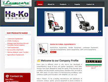 Tablet Screenshot of lawncareindia.com